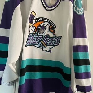 Orlando Solar Bears Hockey Jersey